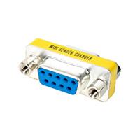 CAMBIADOR DE GENERO DELGADO DB9 SERIAL HEMBRA A HEMBRA - STA