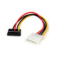 ADAPTADOR CABLE 15CM ALIMENTACION SATA ANGULO A LA IZQUIERDA